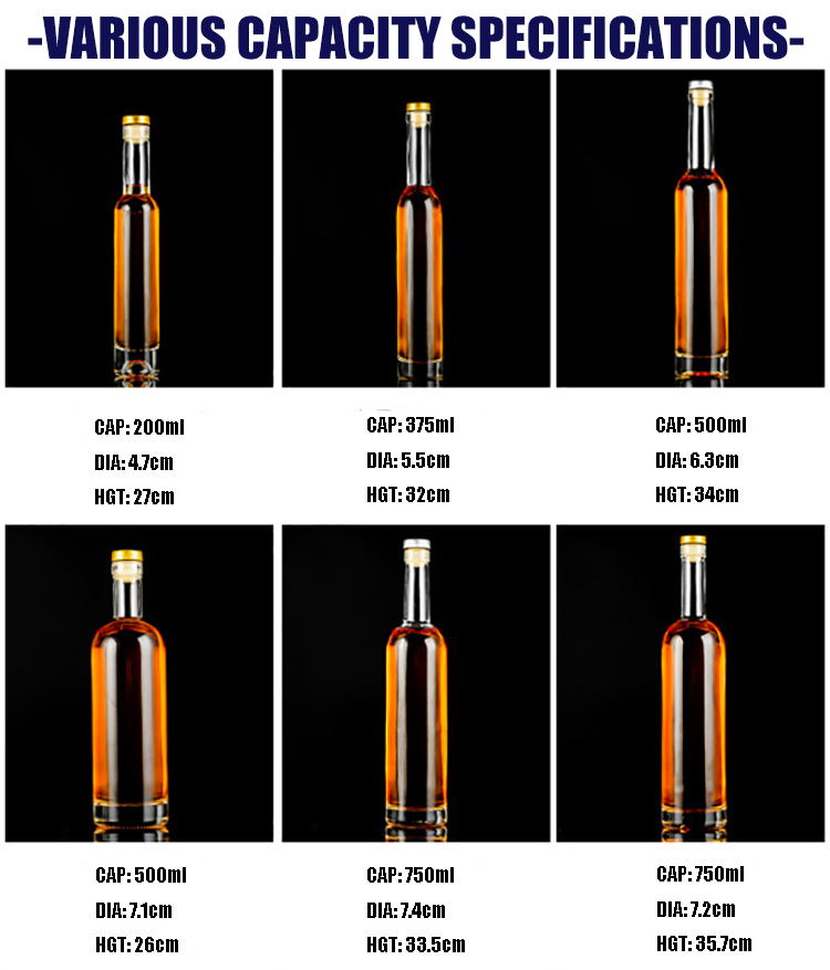 500ml Luxury Electroplated Mini Wine Bottle for Whiskey Lovers