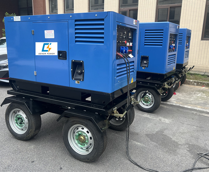 Trolley wheeled 500A DC welder machine Stick Mig Arc 450A diesel driven welding generator