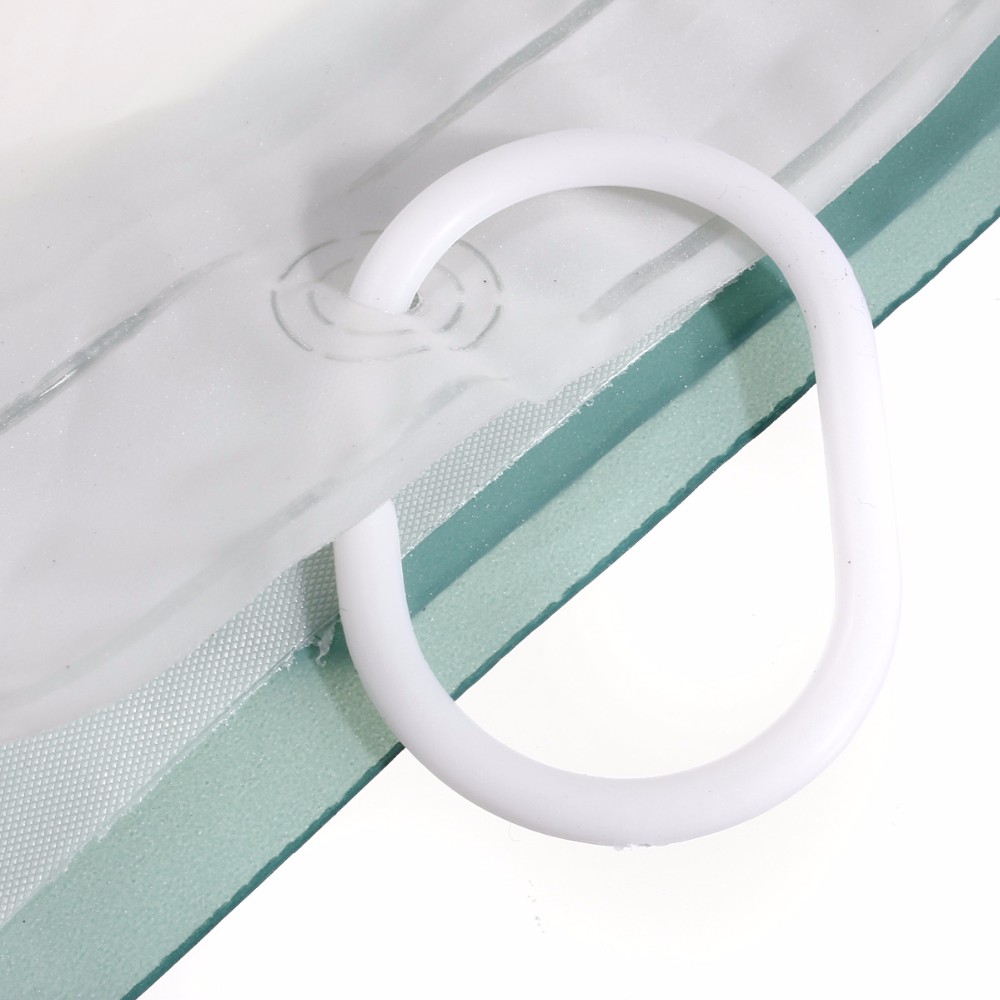 Clear Transparent Peva Shower Curtain Liner With Magnets, PEVA shower curtain