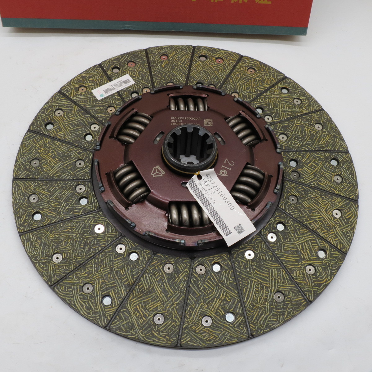 Genuine Sinotruk A7 HOWO Clutch Disc Wg9725160300 SINOTRUCK PART HOWO Transmission Clutch disc WG9725160300