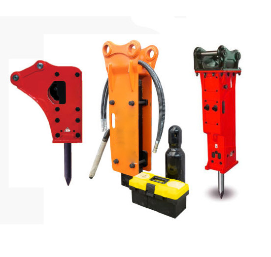 Q345B Crawler Excavator Hydraulic Rock Hammer