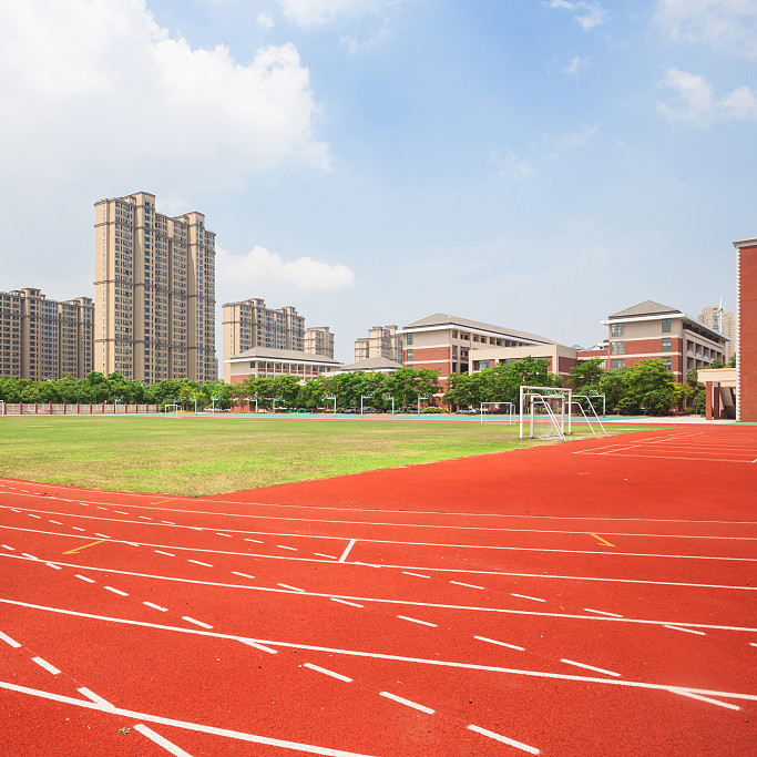 Impact Resistance 13mm Sandwich System Running Track Playground Sports Flooring