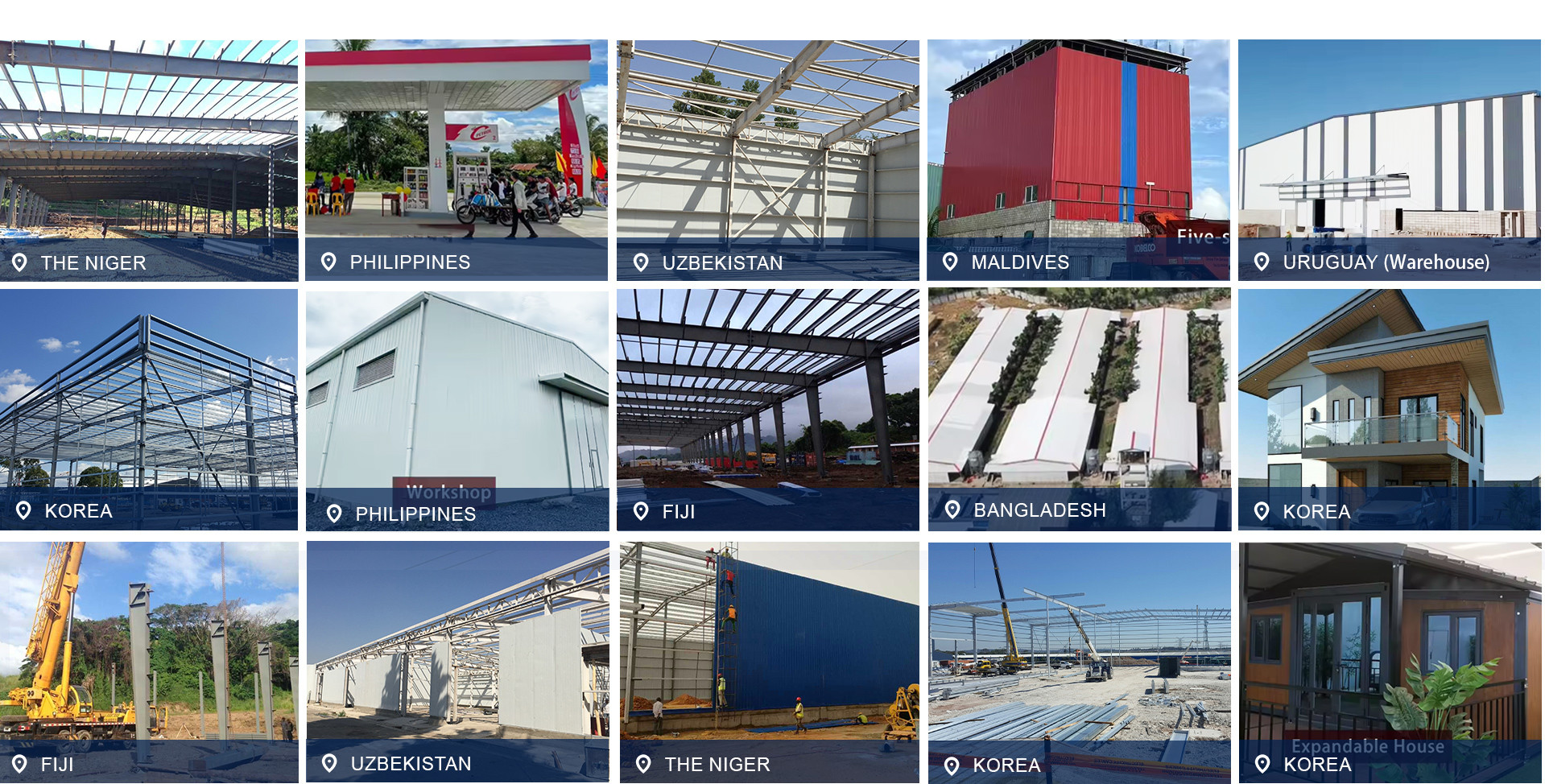 Assembling Prefab Metal Barn Building Large Prefabricated Steel Frame Structure Workshop Warehouse With Office