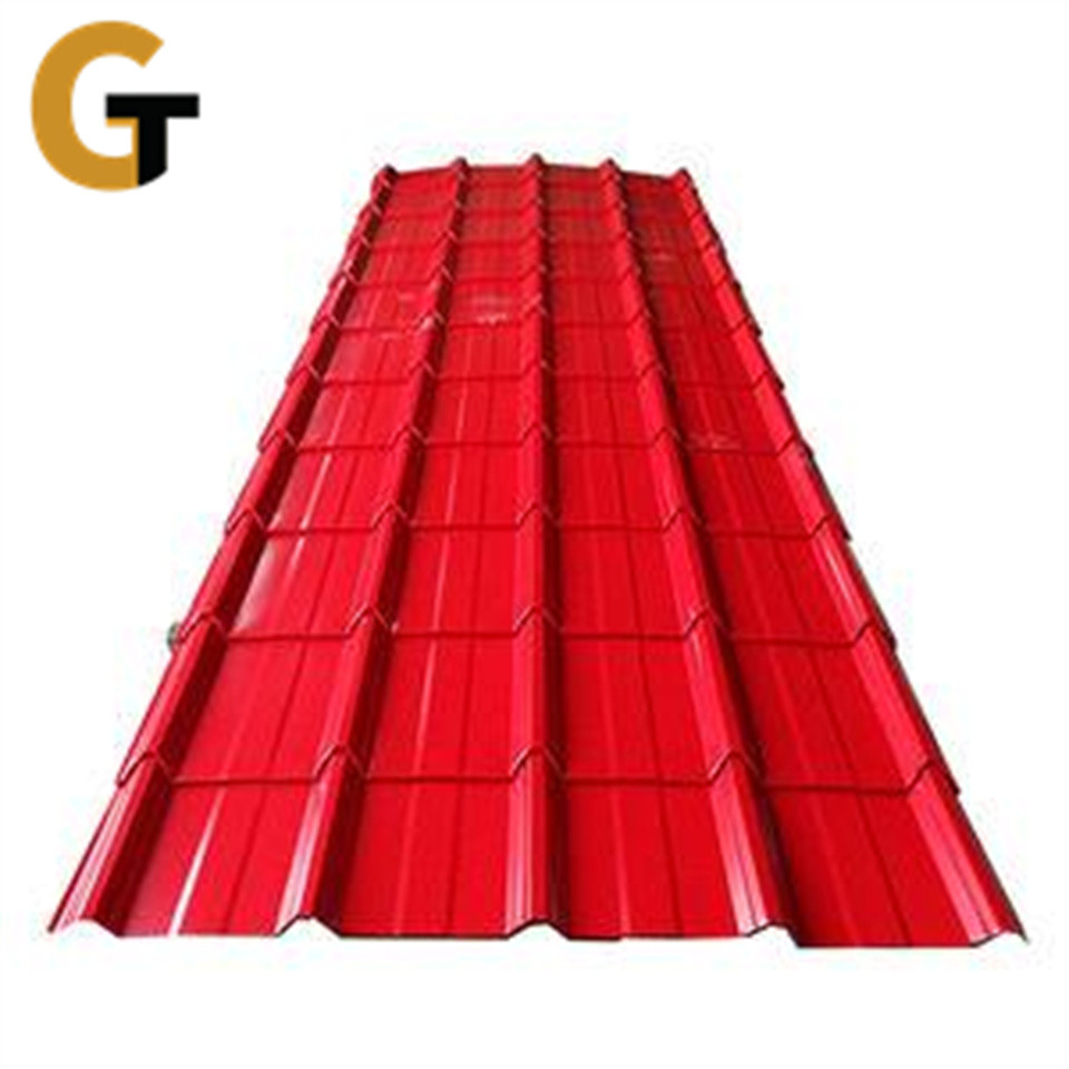 3.6 M 2m Curved Corrugated Iron Roofing Sheets