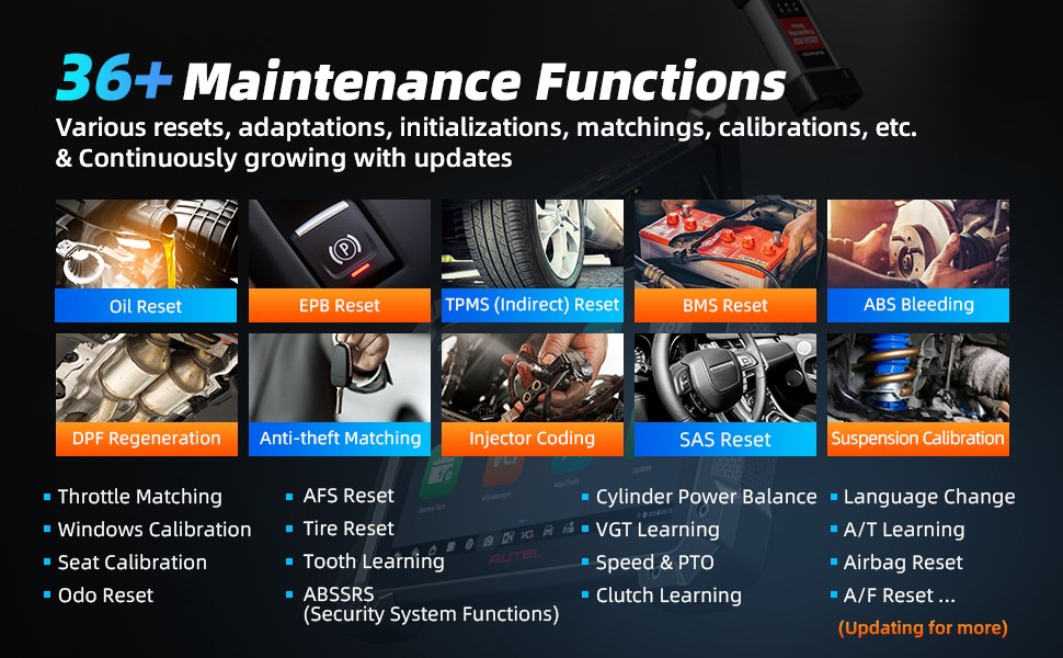 Autel MaxiCOM MK908 PRO II Automotive Diagnostic Tablet Support Scan VIN And Pre&Post Scan