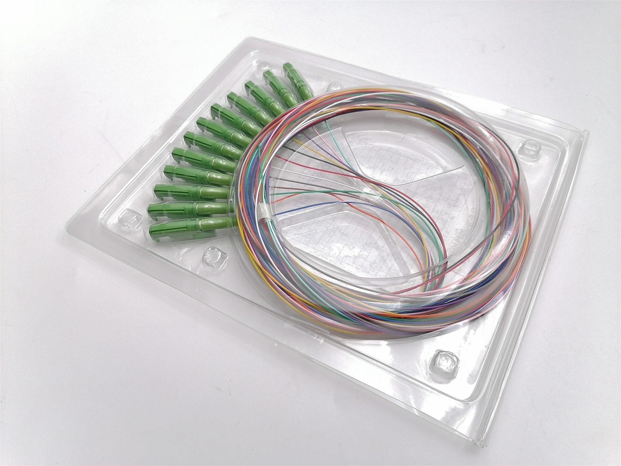 OS2 9/125um 12 Core OM4 1.5m Length Optical Fiber Pigtail