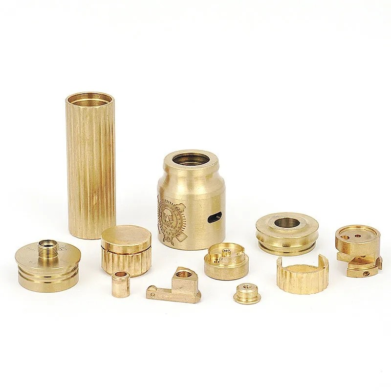Durable Precision CNC Turning Parts Copper Custom Made Advanced ODM