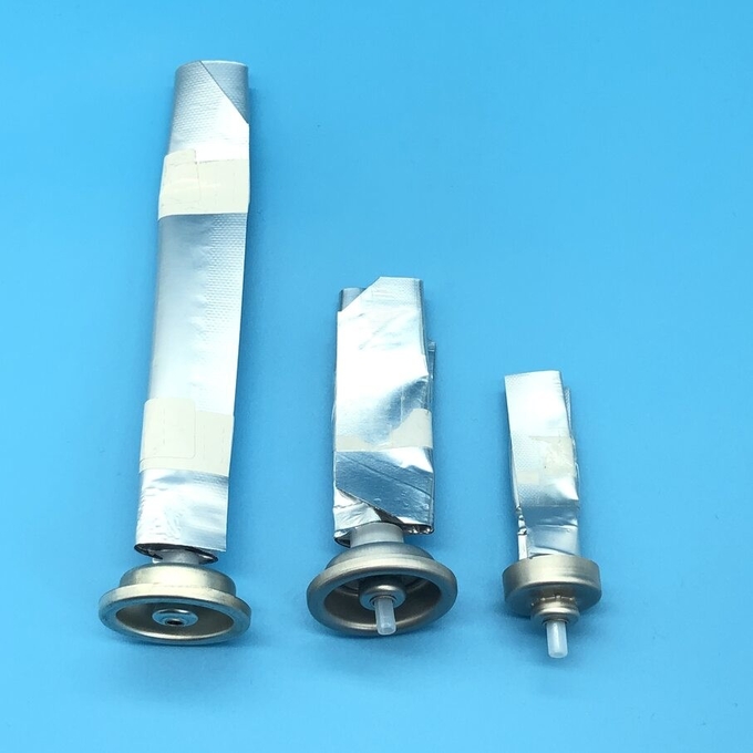 Customized Silver Cylinder Valve Bag Aerosol with Leak Proof Technology