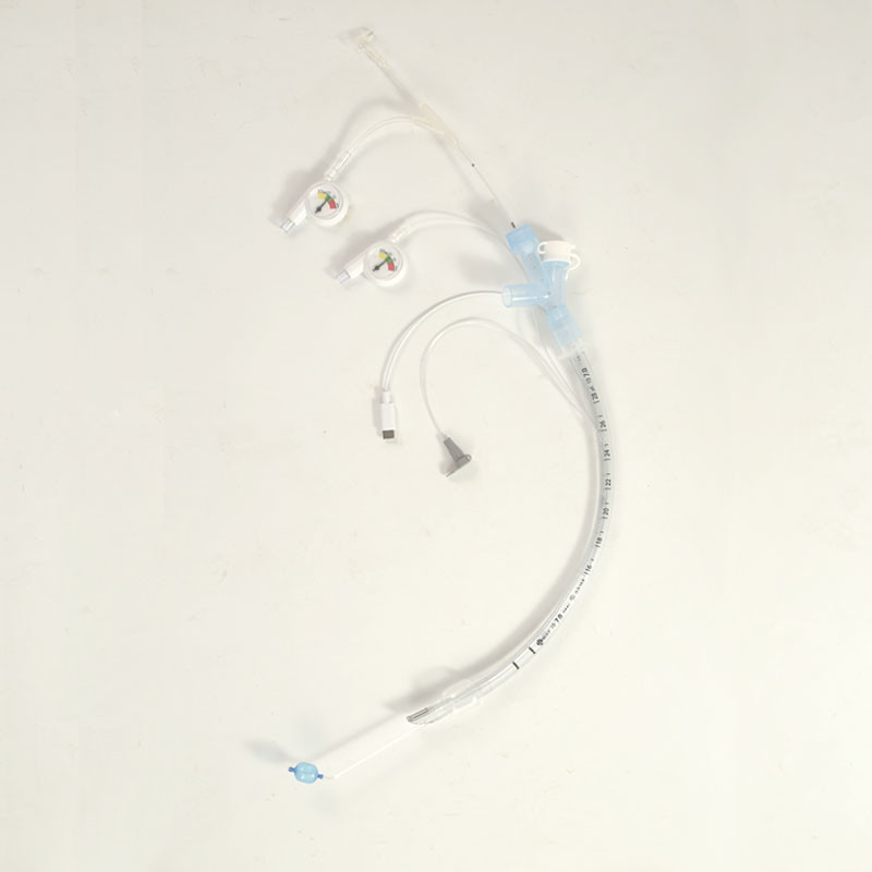 Visual Endotracheal Bronchial Blocker With PU Cuff With Intracuff Pressure Monitor 37fr