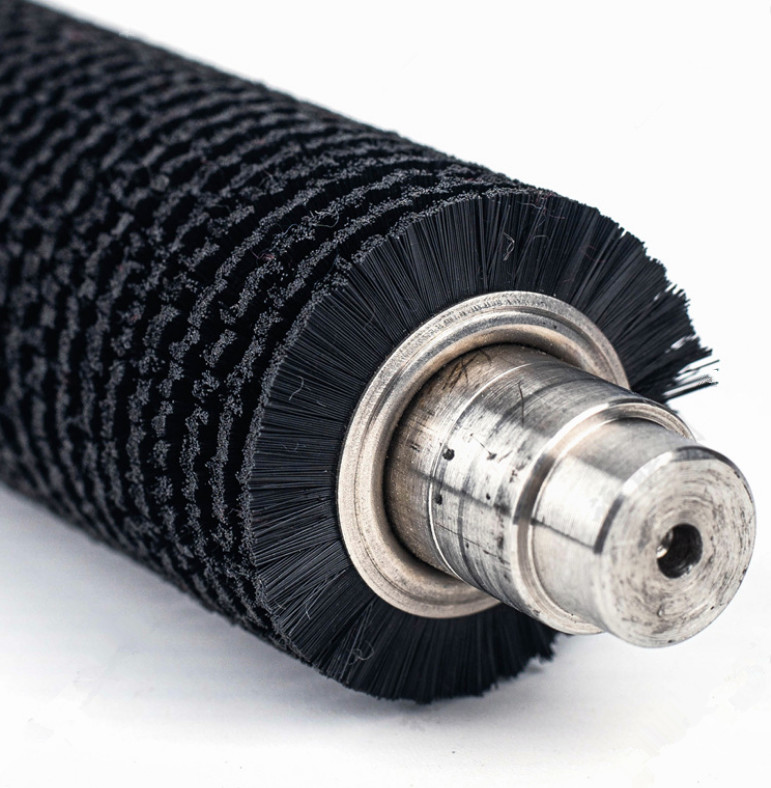 High Density Nylon Wire Brush Roller For Glass And LCD Panel Cleaning
