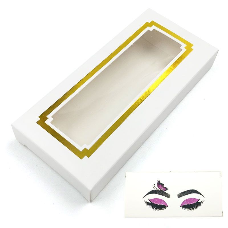Wholesale Diamond Eyelash Lash Packaging Book Shape Magnet Box 3D Mint Eyelashes Vendor Customized Magnetic Cardboard Boxes False Nail Packaging Box with Window