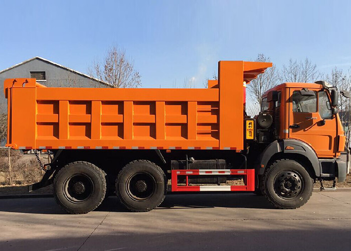 BEIBEN 6x4 Heavy Duty Dump Truck 1200R20 Tires Type 20 Cubic BeiBen 10 Wheels Heavy Tipper Truck