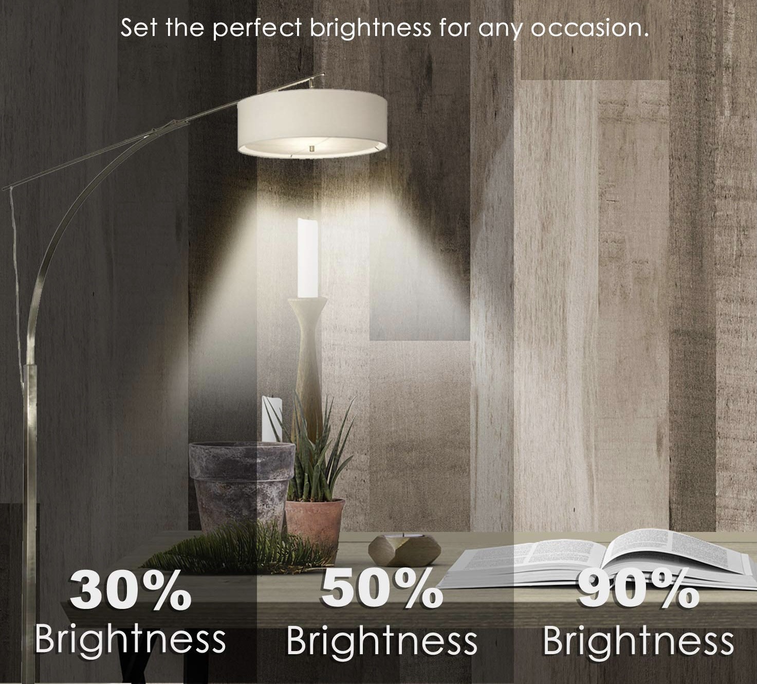 Wireless 6 Watt Smart Wifi LED Bulb CT 2700K Soft Warm White Voice Control Light Bulb