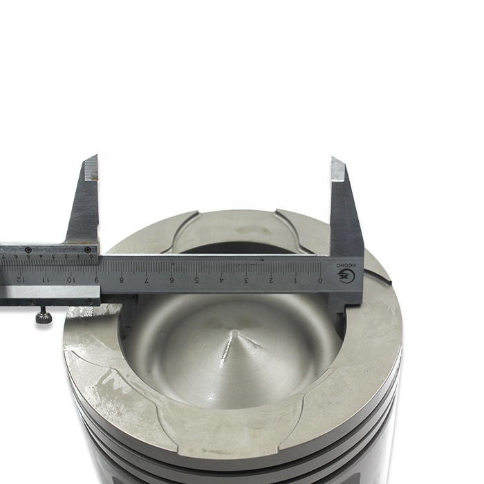 OEM Acceptable Engine Piston for Cummins 6D140 Diesel Engine Excavator Parts