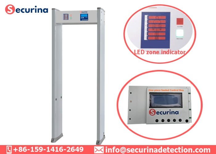 6/12/18 Pinpoint Zones Airport Security Detector Shockproof For Weapons