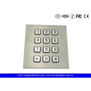  3 x 4 Matrix Numeric Backlit Keypad For Panel Mount 12 Illuminated Keys Manufactures