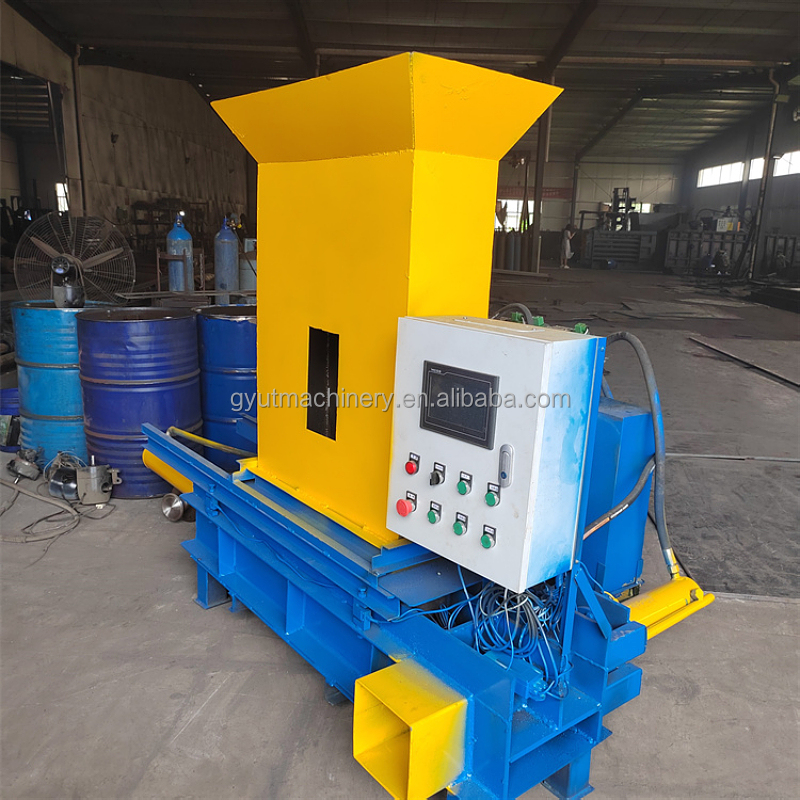 Wood Shavings Chips Press Baler Machine for Small Animal Bedding 1.6*0.63*1.24m Size