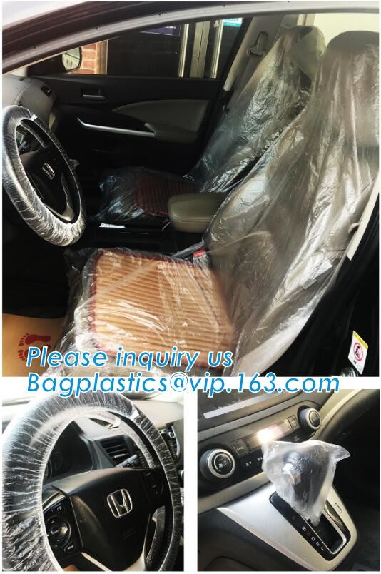 steering wheel 5 in 1 clean kits Disposable seat cover disposable steering wheel cover disposable gear shift cover dispo
