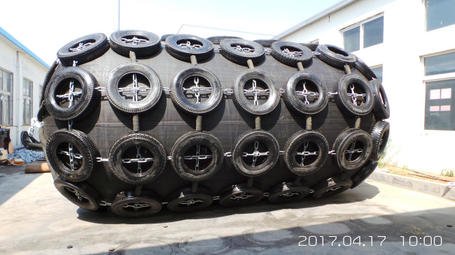 Net Type Initial Internal Pressure 50kPa Ship to Ship Marine Rubber Fender
