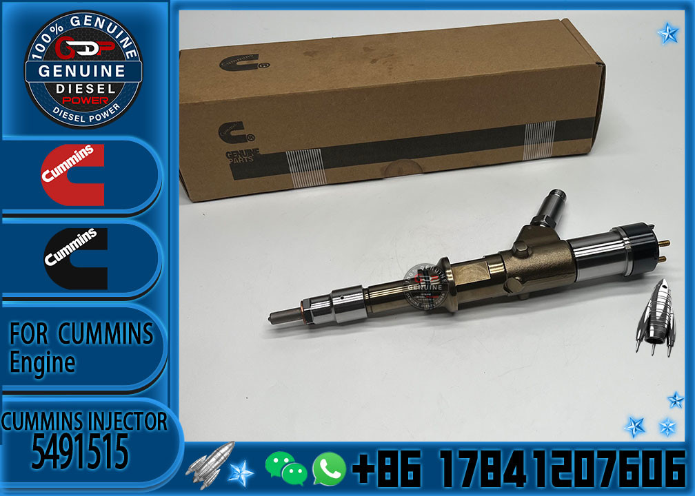 5491515 Common Rail Fuel Injector Assy Diesel Injector 4307475 5461710 5491515 5491531 For Cummins Scania XPI ISX QSX