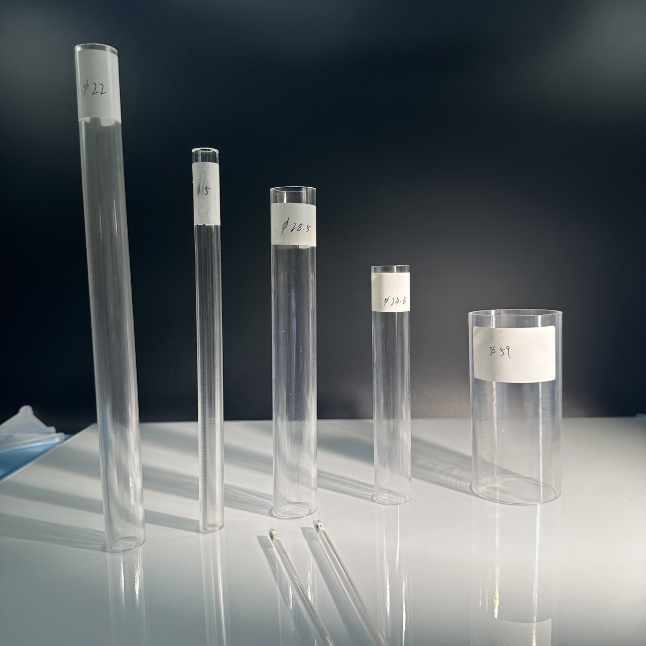 Optical-Grade Sapphire Tube Aluminum Oxide Polished