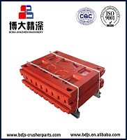 Design Mn18Cr2 Concave and Mantle for HP100 HP200 HP300 Stone Cone Crusher Spare Parts