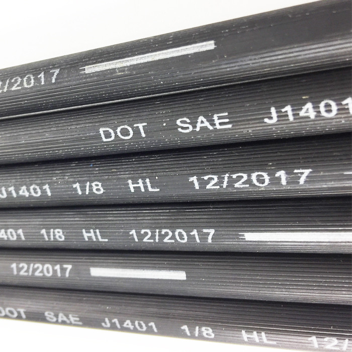 Braided Rubber EPDM Brake Hose 3.2*10.5mm Auto Brake Hose