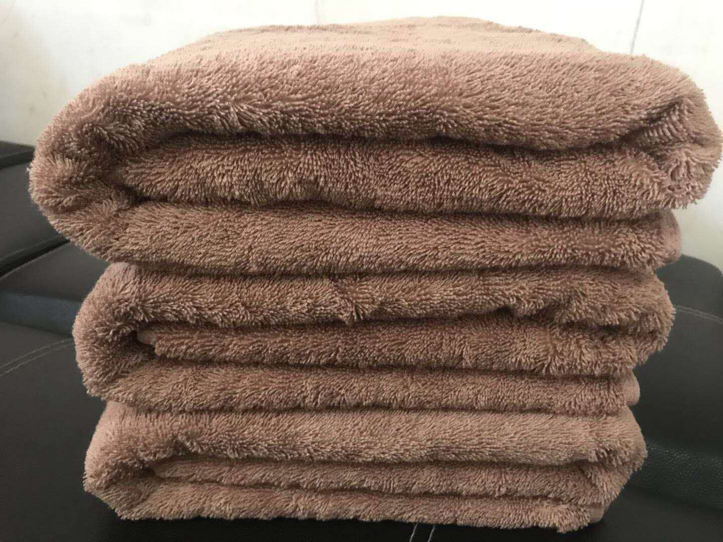 Soft Absorbent Coffee Thickened Household Baby Cotton Large Towel 70*140cm Rectangle Gray Hotel Bath Towel