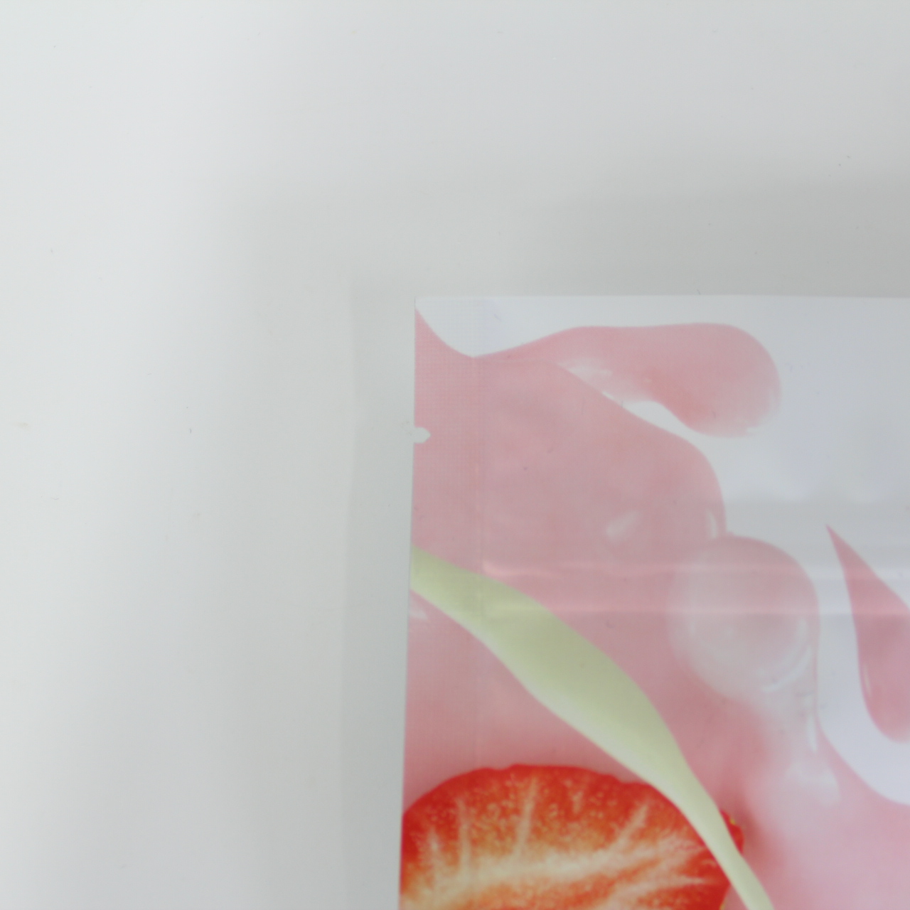 Strawberry protein powder stand up zipper bag 1.2kg sealing food grade packing stand up mylar bags