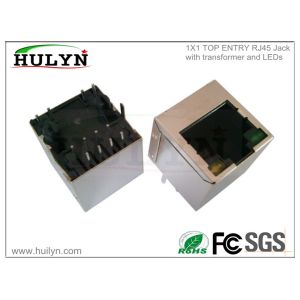 RJ45 with transformer RJ45 JACK Gigabit Vertical Manufactures