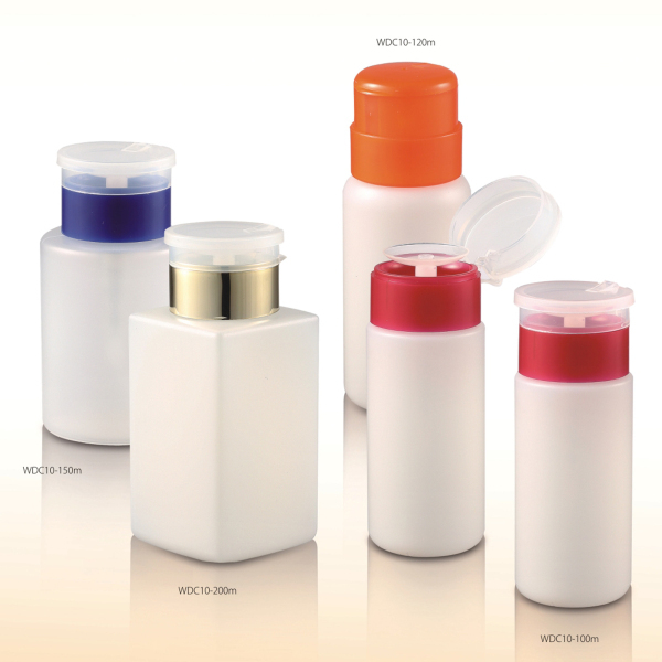 150ml Pump Bottle for Skin Care Cream Screen Printing Surface Handling