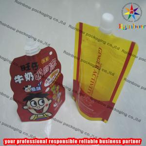  Strong Freeze Resistance Spout Pouch Packaging For Liquid Manufactures