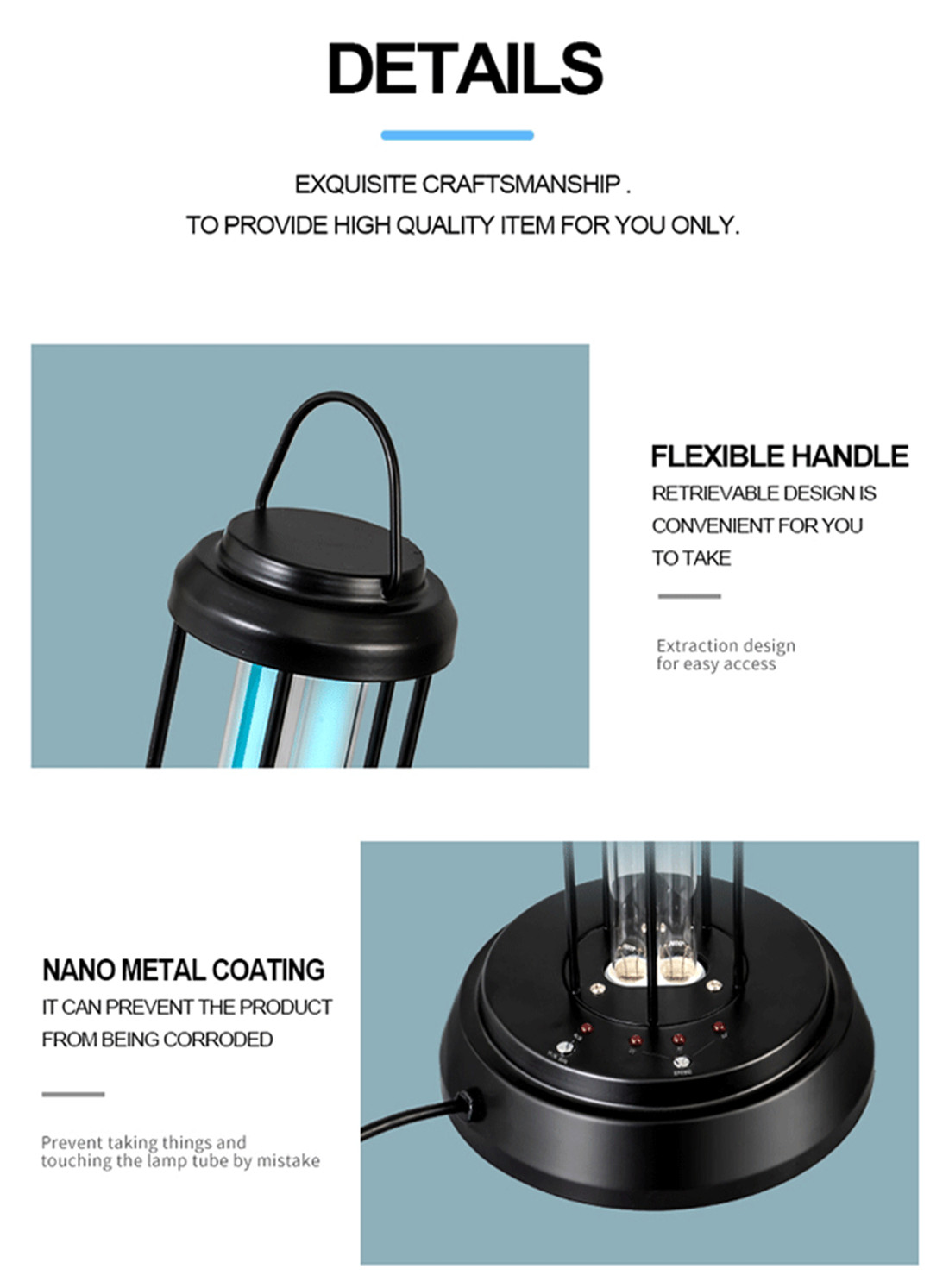 Smart UV Germicidal Lamp