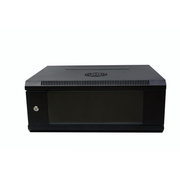 Quality 6U Home Network Server Cabinet With Tempered Glass Door Post Rack for sale