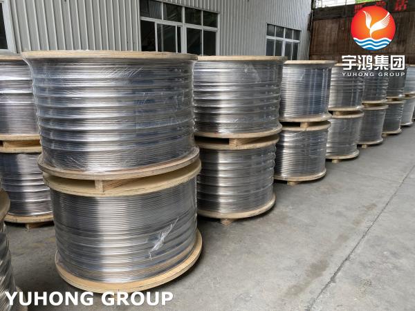 ASTM A269 316L Stainless Steel Bright Annealed Coiled Tubing Cold Rolled For
