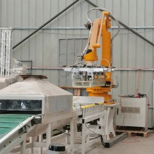  Paper Box Robotic Arm Palletizer Muddy Powder Palletizing Robot Manufactures