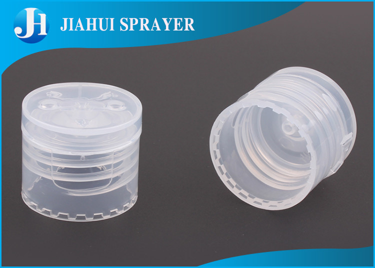 Silkscreen Printing Disc Top Cap , Plastic Dispensing Caps OEM Design 20-410