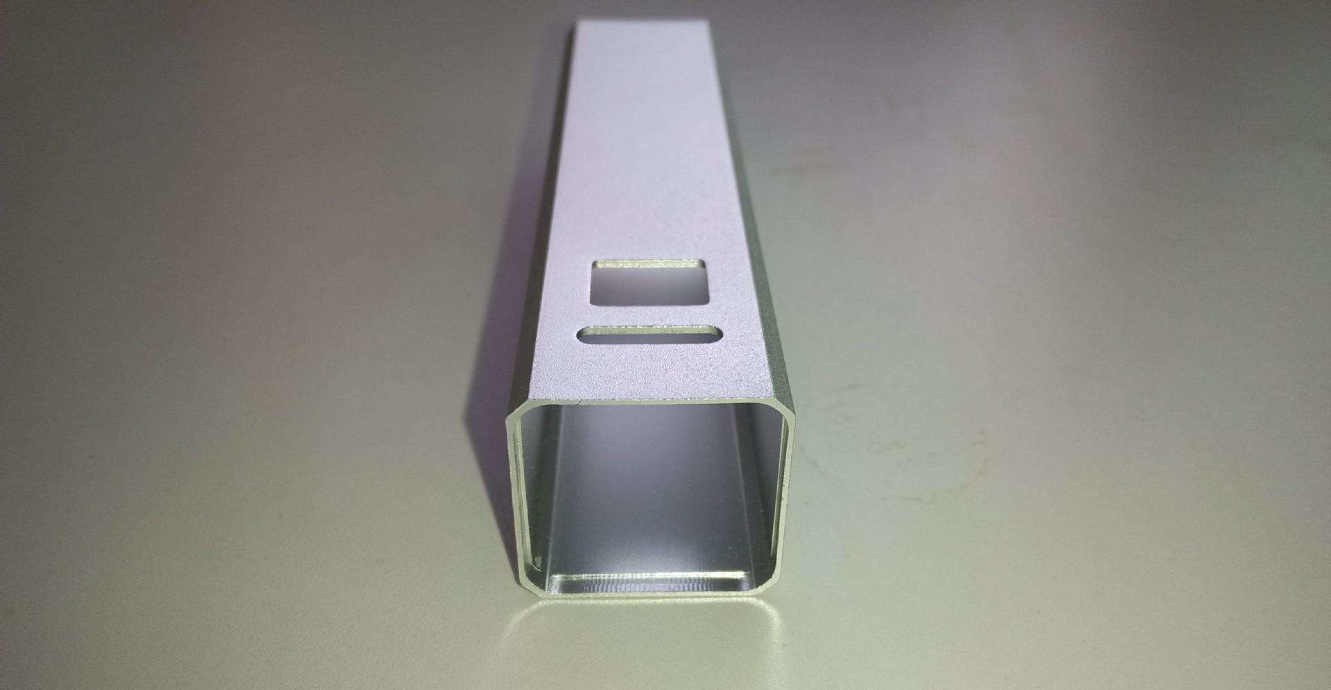 High Precise Aluminium Handle Profile , Aluminium Shutter Profile For Building