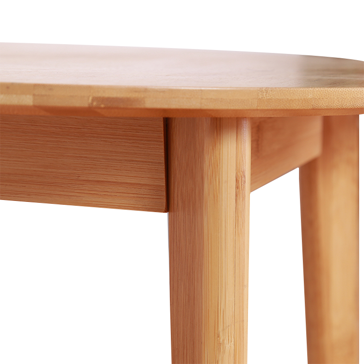 Mini Round Bamboo Chairs for Eco-friendly Home Furniture Environmental Protection