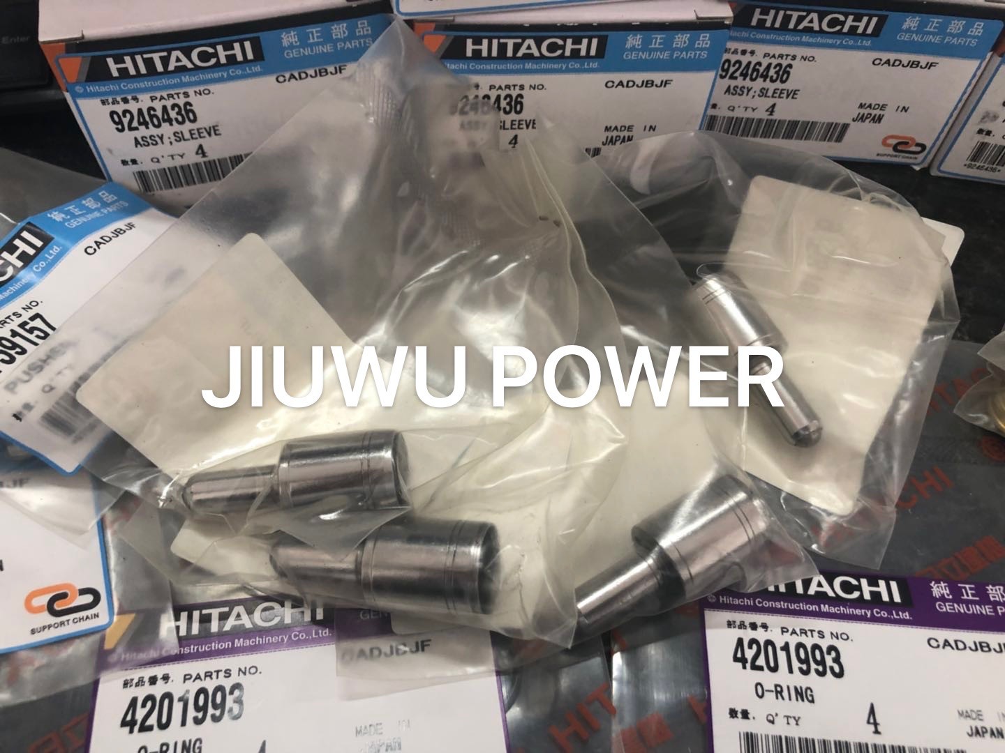 9759157 Hitachi Excavator Parts Pilot Valve Pusher EX1200-5 ZX110