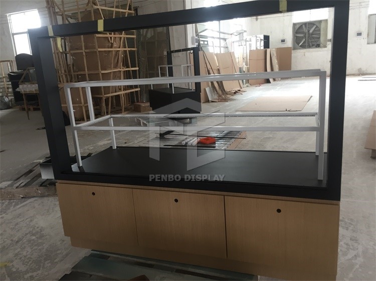 Painting Mobile Phone Display Showcase Cell Phone Kiosk