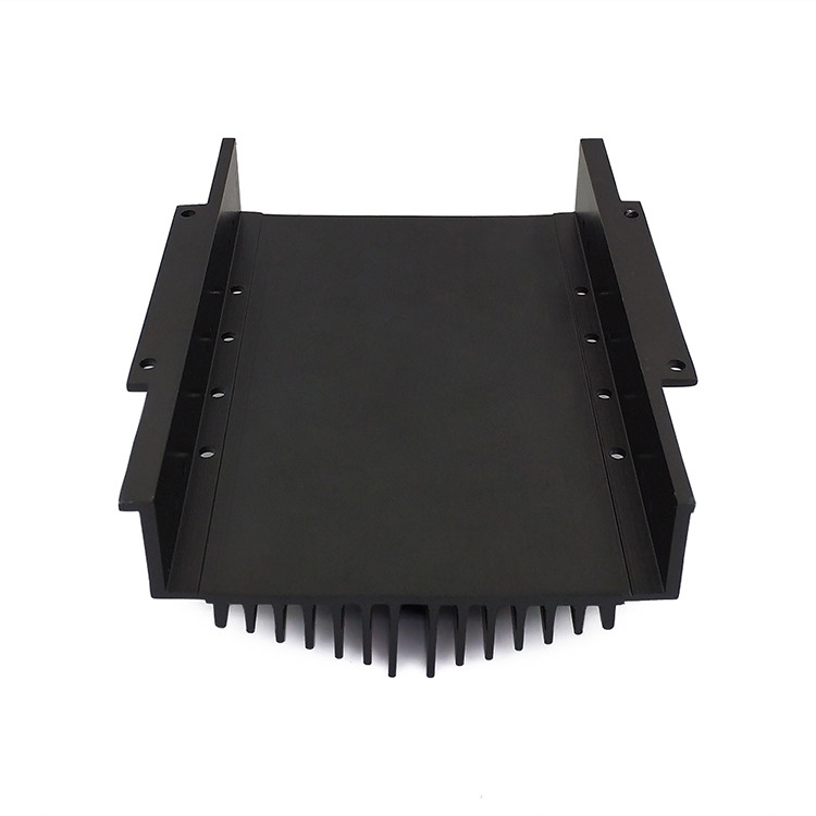 CNC Precision Heatsink Extrusion Profiles With Surface Treatment Anodizing Black