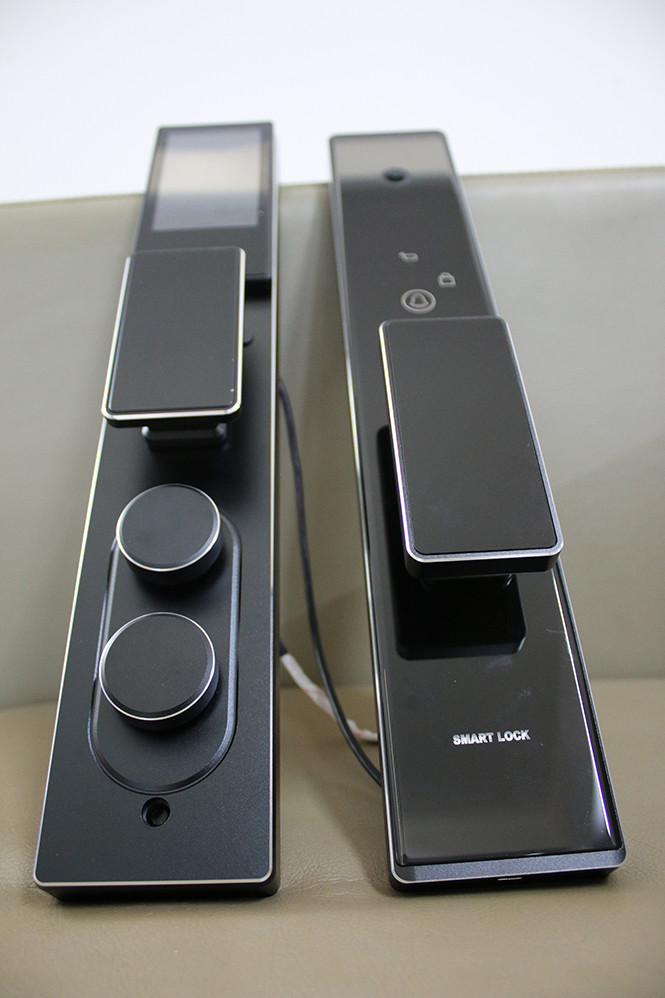 3D Face Recognition Tuya APP Intercom Camera Biometric Fingerprint Smart Locks For Home