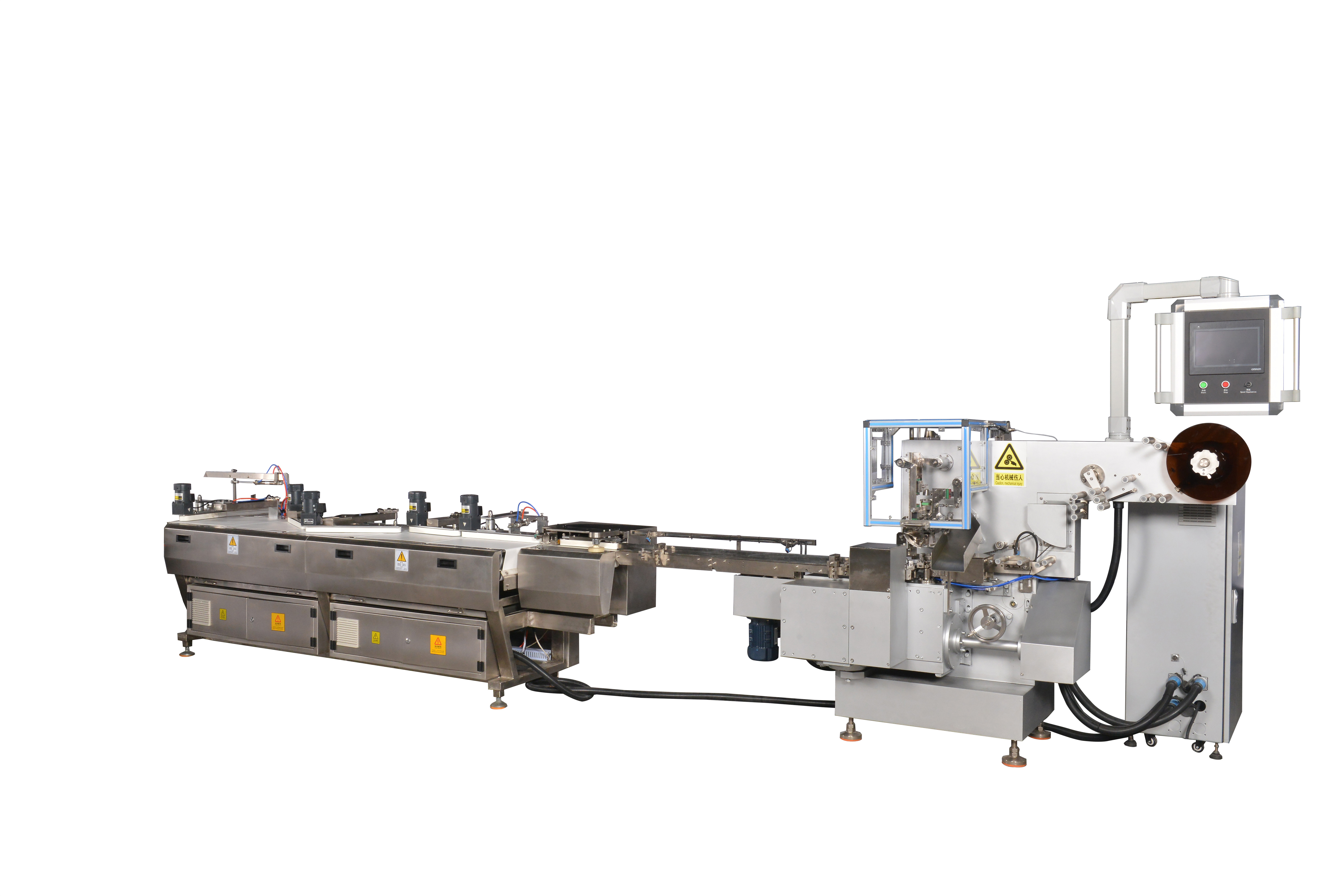 Variety of Shapes Automatic Wrapping Machine for Foil/Paper Material in Confectionery