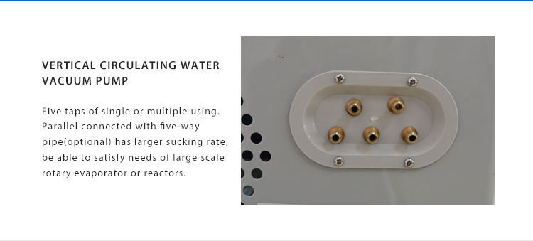 50L Water Circulating Vacuum Pump Direct Connected Rotary Vane High Pressure