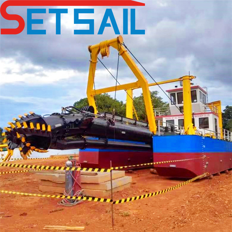 Hydraulic River Sand 26 Inch Dredger with Submersible Dredge Pump