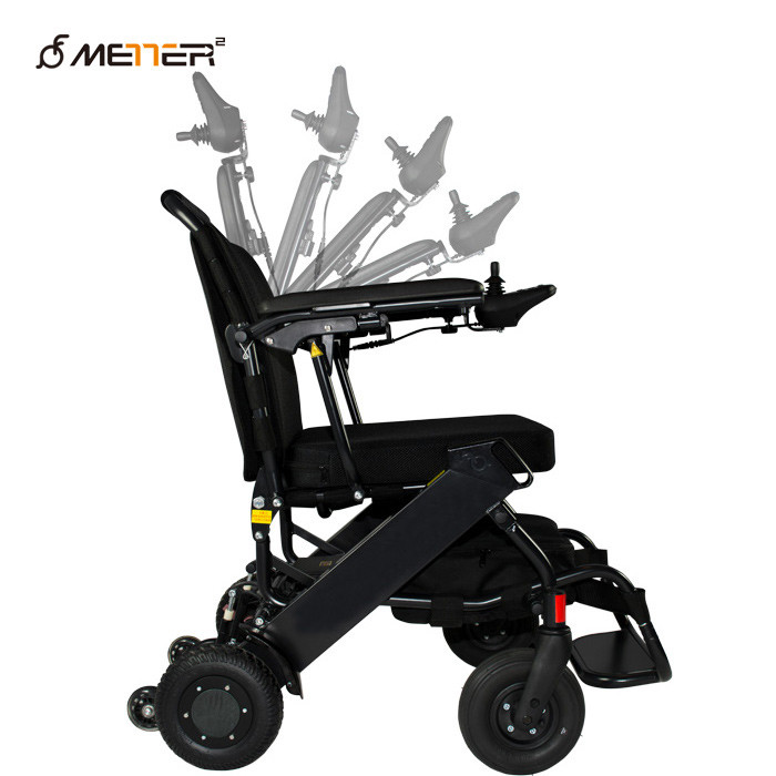 Lithium Ion 300W Lightweight Foldable Electric Wheelchair