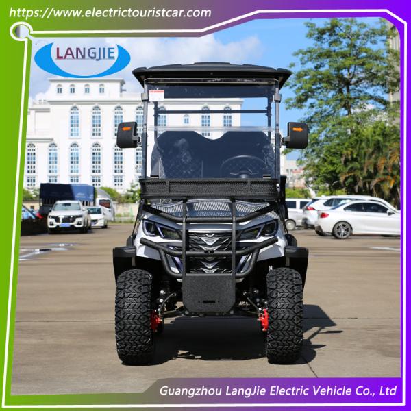 4 Seats Club Car Street Legal Golf Carts AC Motor Type For Smooth And Stable