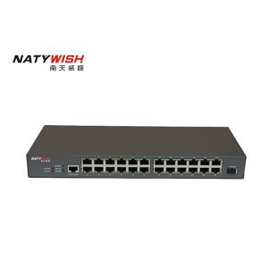 Portable Multiple Dwelling Unit ONU With 1 PON Port 24 Ethernet Ports For FTTH /