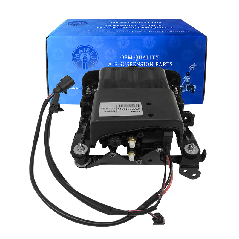 Panamera 970 2009-2017 Air Suspension Compressor No Cover 97035815109